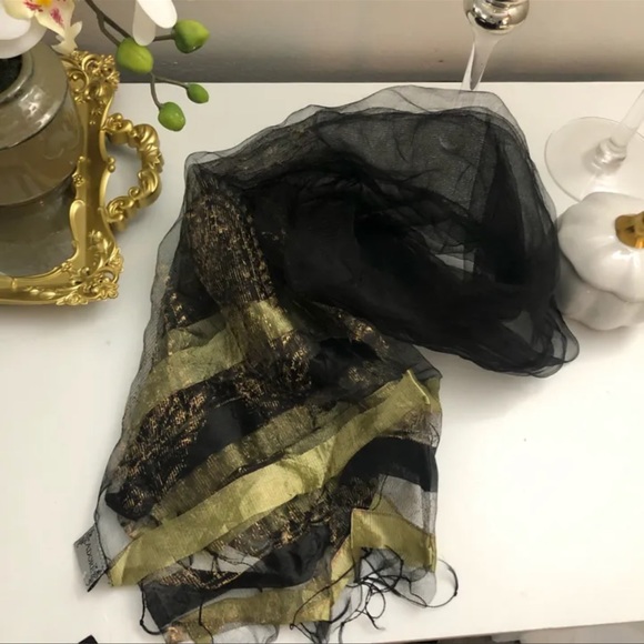 NWT| Silk Sheer Shawl/Scarf - Picture 1 of 8